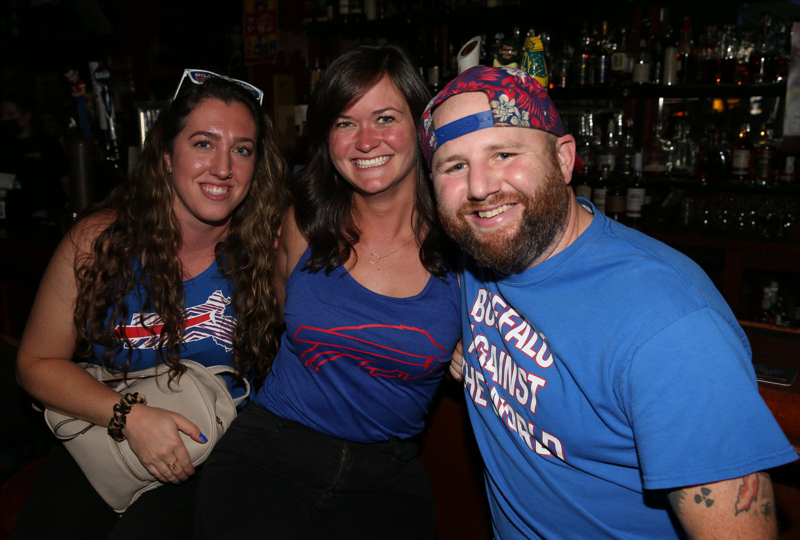 Buffalo Bills backers took over the the Taps on Main Bar